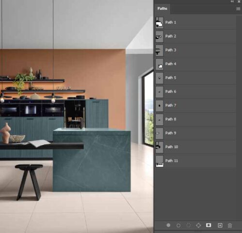 Professional Multiple Clipping Path & Product Editing