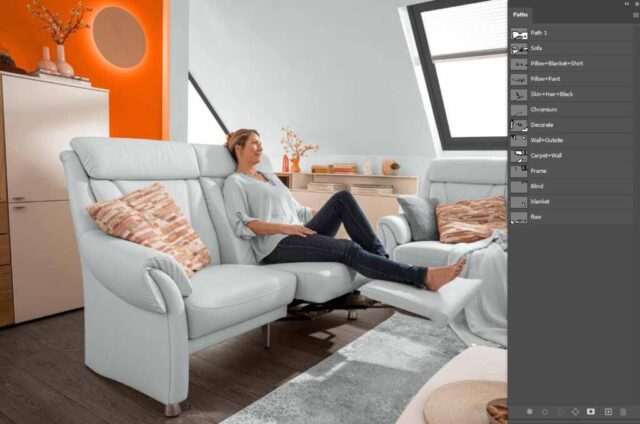 Professional Multiple Clipping Path & Product Editing