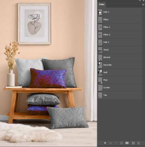 Professional Multiple Clipping Path & Product Editing